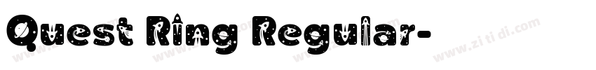 Quest Ring Regular字体转换